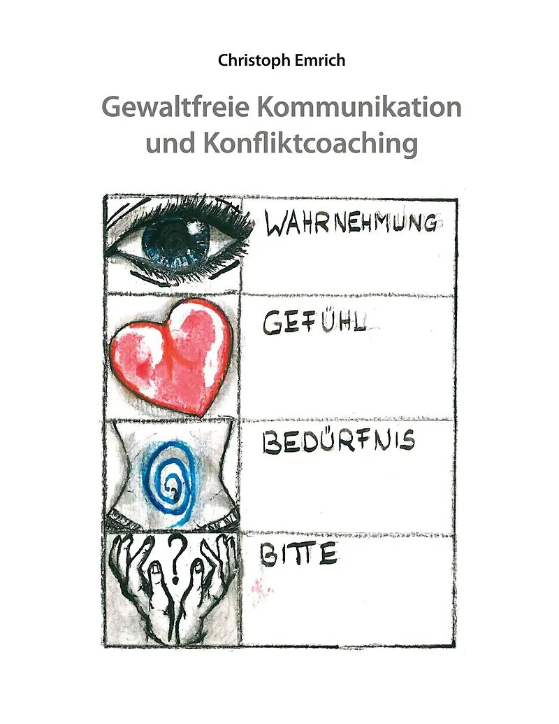 Buchcover: Gewaltfreie Kommunikation und Konfliktcoaching von Christoph Emrich